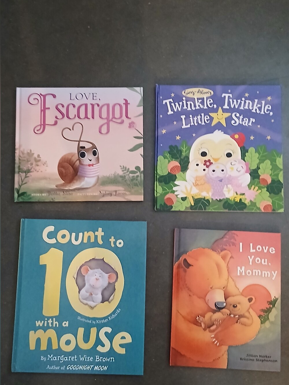 2/$18 4 Childrens Hard Cover Kids Girls Boys